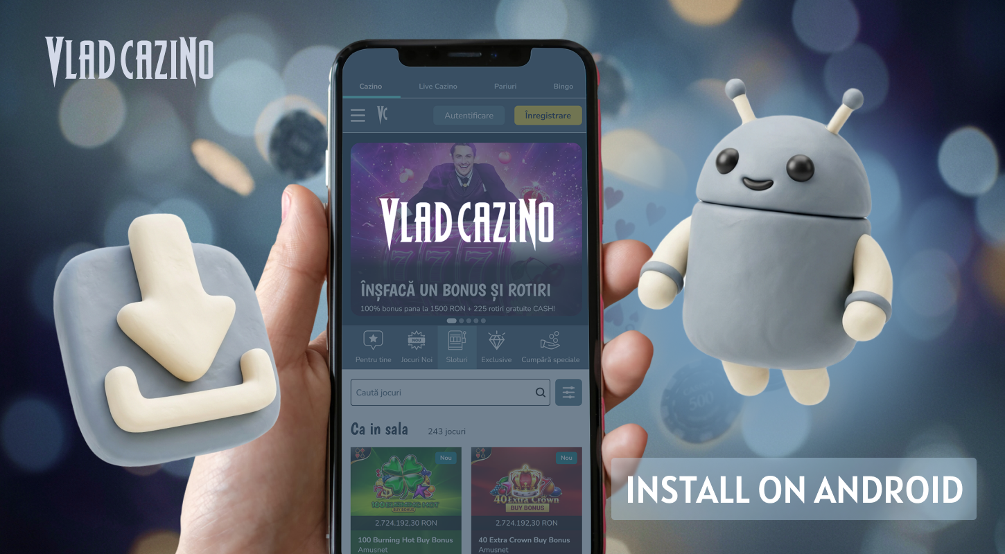 Download Vlad Cazino online for your Android system