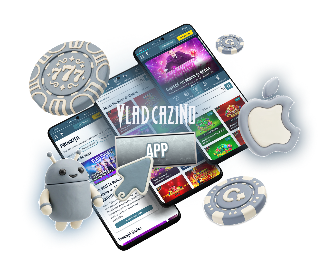 Install the best Vlad Cazino Online Casino mobile app