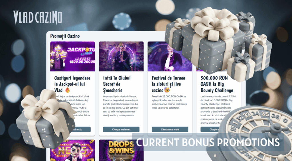Vlad Cazino online casino has many other promotions and bonuses